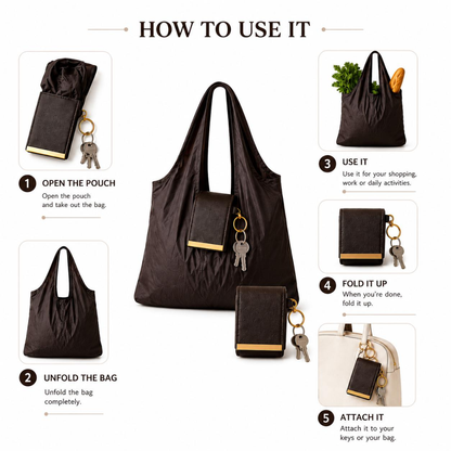 Keychain Fold Tote